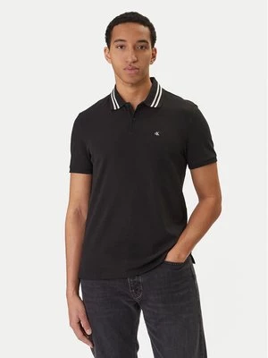 Obrázek produktu Calvin Klein Jeans Polokošile Monogram LV04RC276G Černá Slim Fit