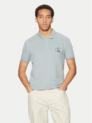 Obrázek produktu Calvin Klein Jeans Polokošile Monologo J30J325664 Modrá Regular Fit
