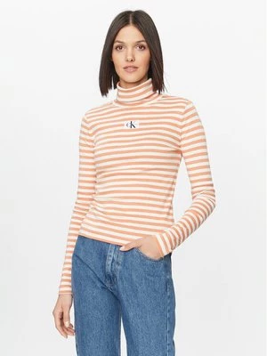 Obrázek produktu Calvin Klein Jeans Rolák J20J222246 Oranžová Slim Fit
