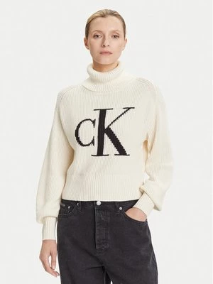 Obrázek produktu Calvin Klein Jeans Rolák LV047D349G Écru Loose Fit