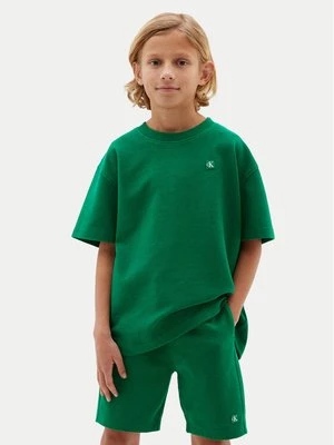 Obrázek produktu Calvin Klein Jeans Sada T-shirt a šortky Ottoman LVCKSJI19B Zelená Regular Fit