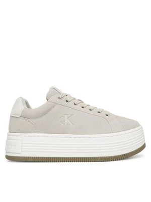Obrázek produktu Calvin Klein Jeans Sneakersy Bold Flatf Low Lace Mg Sd YW0YW01839 Šedá