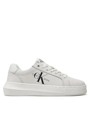 Obrázek produktu Calvin Klein Jeans Sneakersy Chunky Cupsole Laceup Mon Lth Wn YW0YW00823 Bílá