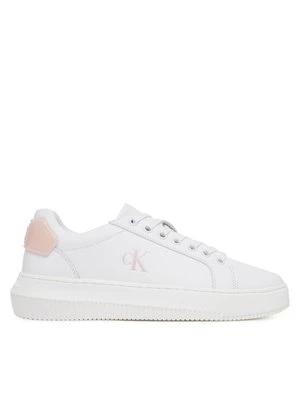 Obrázek produktu Calvin Klein Jeans Sneakersy Chunky Cupsole Ru Patch Lth Wn YW0YW01846 Bílá