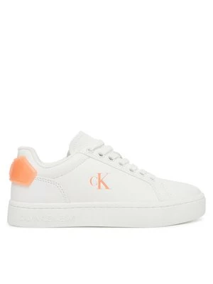Obrázek produktu Calvin Klein Jeans Sneakersy Classic Cupsole Ru Patch Lth Wn YW0YW01845 Bílá