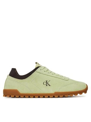 Obrázek produktu Calvin Klein Jeans Sneakersy Low Profile Runner Mg Sue YW0YW01898 Zelená