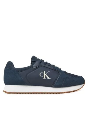 Obrázek produktu Calvin Klein Jeans Sneakersy Retro Runner Sock Lace Up Ny-Su YM0YM01326 Tmavomodrá