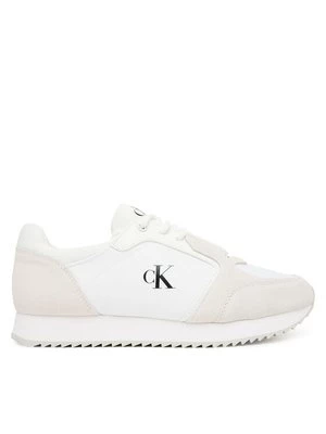 Obrázek produktu Calvin Klein Jeans Sneakersy Runner Laceup Sock Mg Nylon Mix YW0YW01644 Bílá