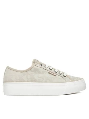 Obrázek produktu Calvin Klein Jeans Sneakersy Vulc Flatf Jacquard Aop YW0YW01965 Béžová