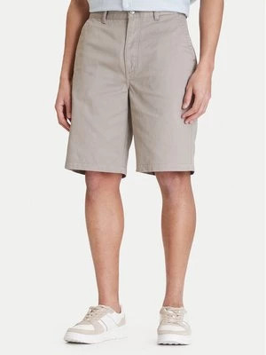 Obrázek produktu Calvin Klein Jeans Šortky z materiálu 90s LV04RD603G Béžová Baggy Fit