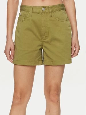 Obrázek produktu Calvin Klein Jeans Šortky z materiálu J20J223135 Zelená Mom Fit