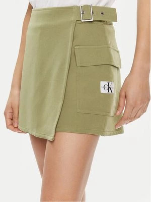 Obrázek produktu Calvin Klein Jeans Šortky z materiálu J20J223461 Zelená Regular Fit