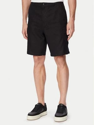 Obrázek produktu Calvin Klein Jeans Šortky z materiálu LV04RF610G Černá Regular Fit