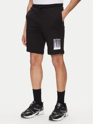Obrázek produktu Calvin Klein Jeans Sportovní kraťasy Brush Stroke J30J327528 Černá Regular Fit