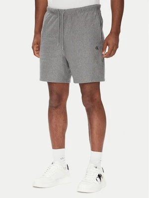 Obrázek produktu Calvin Klein Jeans Sportovní kraťasy Premium Terry LV04RC280G Šedá Regular Fit