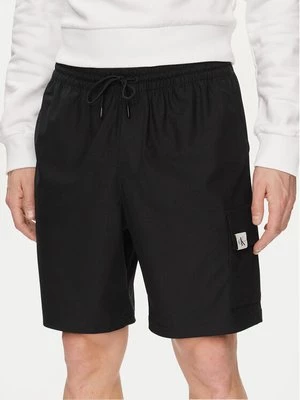 Obrázek produktu Calvin Klein Jeans Sportovní kraťasy Tab J30J325701 Černá Regular Fit