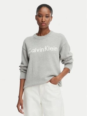 Obrázek produktu Calvin Klein Jeans Svetr LV044G313G Světle šedá Regular Fit