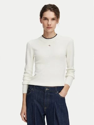 Obrázek produktu Calvin Klein Jeans Svetr LV047G309G Krémová Regular Fit