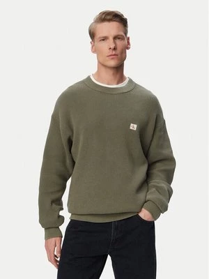 Obrázek produktu Calvin Klein Jeans Svetr LV04RD313G Tmavě zelená Regular Fit