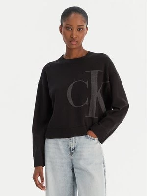 Obrázek produktu Calvin Klein Jeans Svetr Smooth LV047E304G Černá Regular Fit