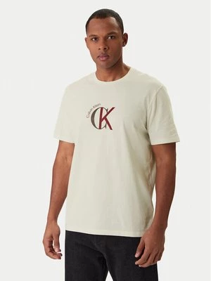 Obrázek produktu Calvin Klein Jeans T-Shirt 2Tone Graphic LV14RE829G Bílá Regular Fit