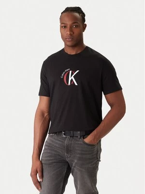 Obrázek produktu Calvin Klein Jeans T-Shirt 2Tone Graphic LV14RE829G Černá Regular Fit