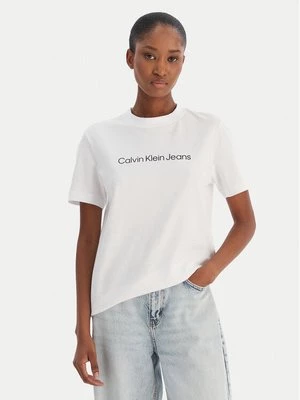 Obrázek produktu Calvin Klein Jeans T-Shirt A- Inst. Logo Classic LV047C912G Bílá Regular Fit