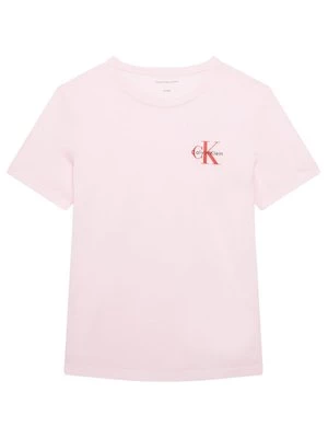 Obrázek produktu Calvin Klein Jeans T-Shirt Chest Monologo IU0IU00719 Růžová Regular Fit