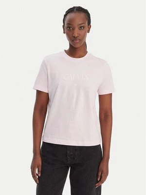 Obrázek produktu Calvin Klein Jeans T-Shirt Cktail Concept LV047E813G Růžová Regular Fit