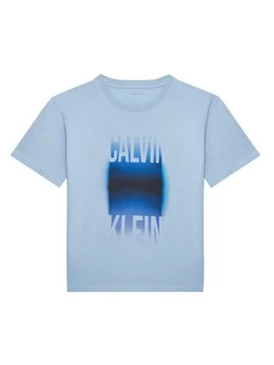 Obrázek produktu Calvin Klein Jeans T-Shirt Gradient Graphic IB0IB02446 Světle modrá Regular Fit