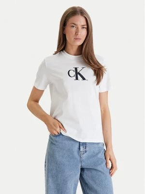 Obrázek produktu Calvin Klein Jeans T-Shirt Graphic LV044E215G Bílá Regular Fit