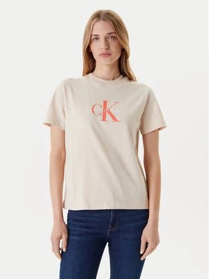 Obrázek produktu Calvin Klein Jeans T-Shirt Hero Classic LV047B865G Béžová Regular Fit