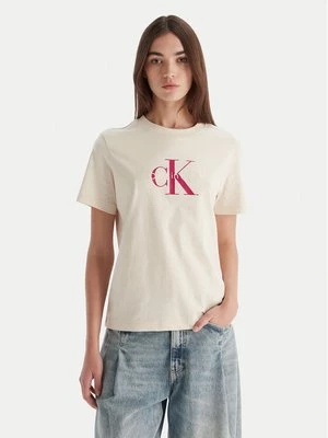Obrázek produktu Calvin Klein Jeans T-Shirt Hero LV047B865G Béžová Regular Fit