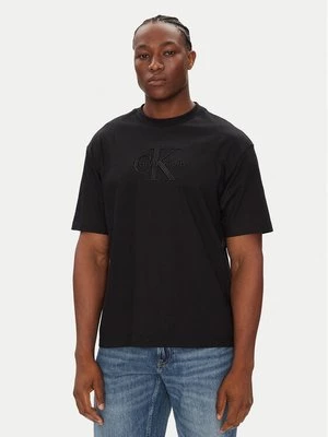 Obrázek produktu Calvin Klein Jeans T-Shirt Hero Monologo LV04RB295G Černá Relaxed Fit