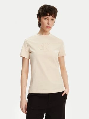 Obrázek produktu Calvin Klein Jeans T-Shirt J20J225256 Béžová Regular Fit