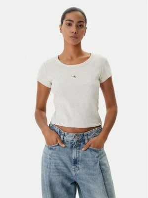 Obrázek produktu Calvin Klein Jeans T-Shirt LV047C200G Béžová Slim Fit
