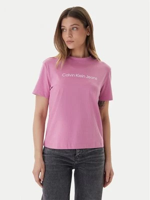 Obrázek produktu Calvin Klein Jeans T-Shirt LV047C912G Růžová Regular Fit