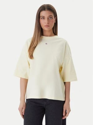 Obrázek produktu Calvin Klein Jeans T-Shirt LV047D204G Žlutá Oversize