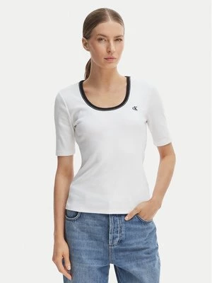 Obrázek produktu Calvin Klein Jeans T-Shirt LV047F247G Bílá Slim Fit