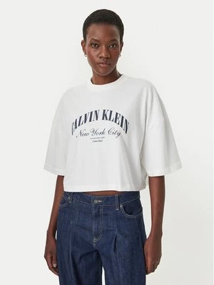 Obrázek produktu Calvin Klein Jeans T-Shirt LV047F813G Bílá Boxy Fit