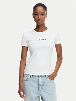Obrázek produktu Calvin Klein Jeans T-Shirt LV047G816G Bílá Slim Fit