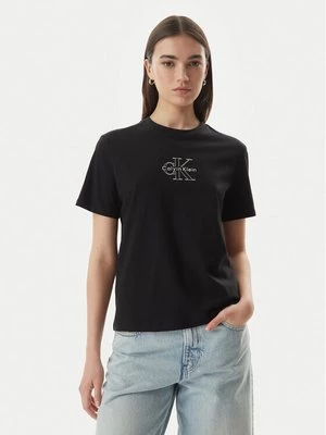 Obrázek produktu Calvin Klein Jeans T-Shirt LV047G831G Černá Regular Fit