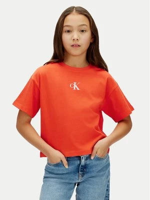 Obrázek produktu Calvin Klein Jeans T-Shirt LVCKSJA16G Červená Boxy Fit