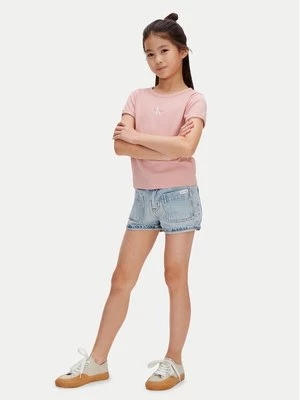 Obrázek produktu Calvin Klein Jeans T-Shirt LVCKSJB11G Růžová Regular Fit