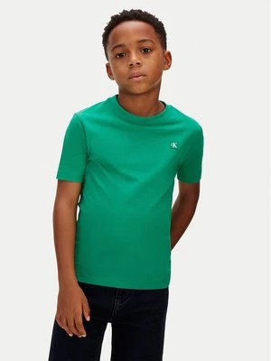 Obrázek produktu Calvin Klein Jeans T-Shirt Mono Mini Badge LV1CKSJA30 Zelená Regular Fit
