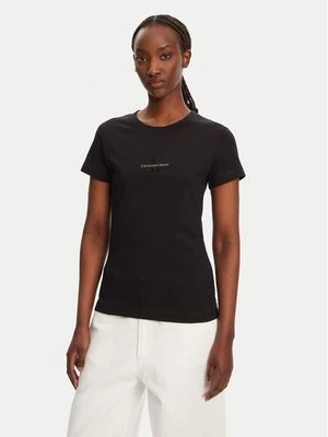 Obrázek produktu Calvin Klein Jeans T-Shirt Monologo J20J223563 Černá Slim Fit