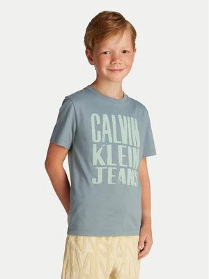 Obrázek produktu Calvin Klein Jeans T-Shirt Slogan Graphic IB0IB02459 Modrá Regular Fit
