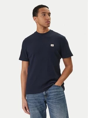 Obrázek produktu Calvin Klein Jeans T-Shirt Waffle Badge LV04RD008G Tmavomodrá Regular Fit