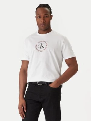 Obrázek produktu Calvin Klein Jeans T-Shirt Word Circle Graphic LV14RE816G Bílá Regular Fit