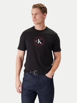 Obrázek produktu Calvin Klein Jeans T-Shirt Word Circle Graphic LV14RE816G Černá Regular Fit